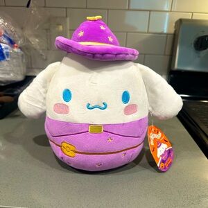 Squishmallows Cinnamoroll Wizard NWT 8 inches